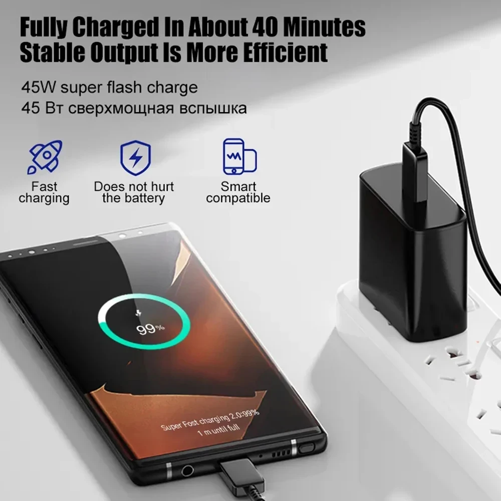 45W USB-C Schnellladegerät 