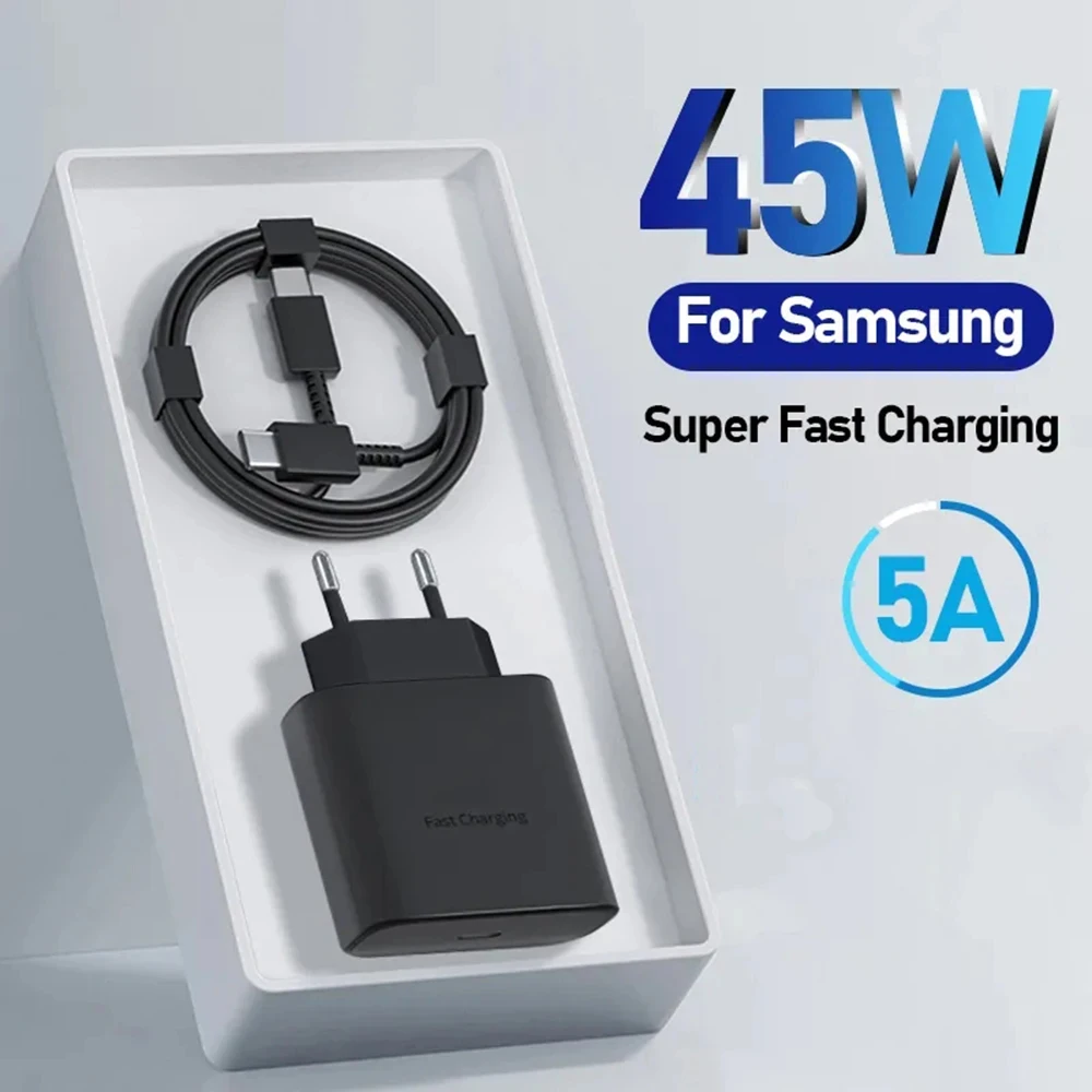 45W USB-C Schnellladegerät für Samsung