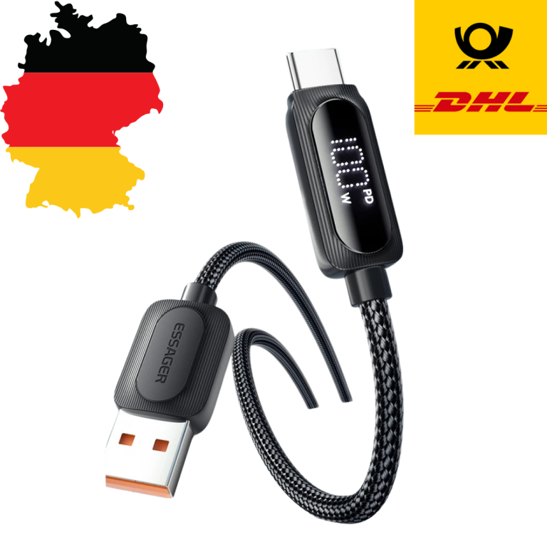 Essager 100W USB-A auf Typ-C Schnellladekabel