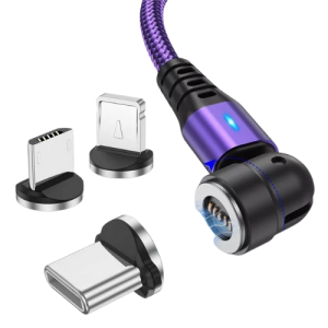 USLION 540 5A Magnetisches Schnelllade- und Datenkabel für iPhone 16, Samsung