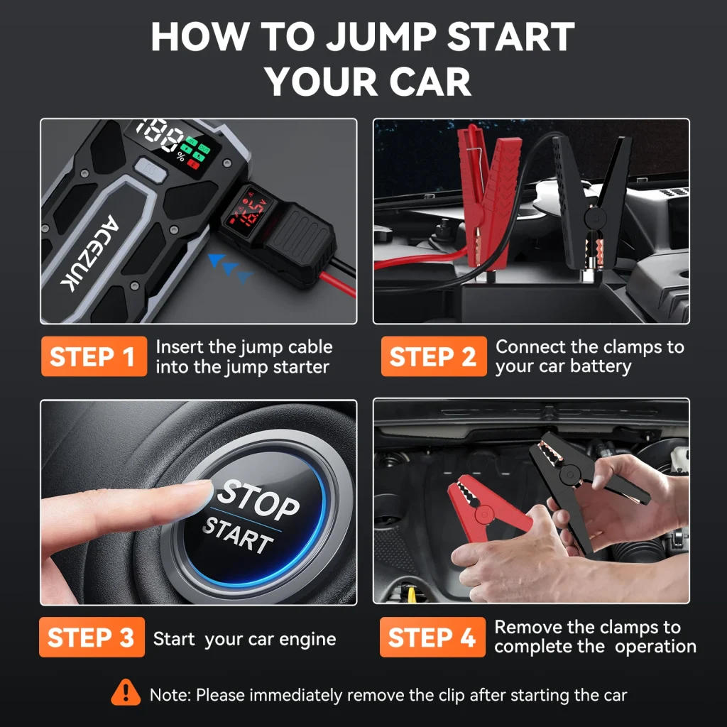 Premium Auto Starthilfe Powerbank