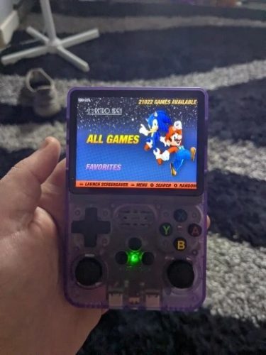 Gameboy | R36S Retro Konsole | Retro Konsole | Retro Spielekonsole | R36S Konsole | R36S 128GB Spielekonsole | 3,5'' IPS, Linux – Schwarz photo review