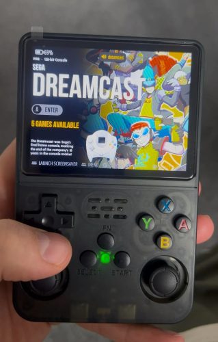 Gameboy | R36S Retro Konsole | Retro Konsole | Retro Spielekonsole | R36S Konsole | R36S 128GB Spielekonsole | 3,5'' IPS, Linux – Schwarz photo review
