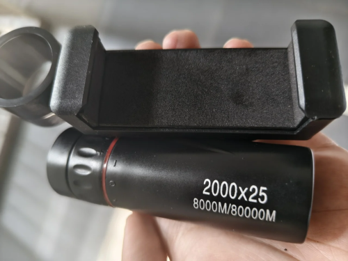 Teleskop | Xiaomi 2000x25 HD Monokular Teleskop | Monokular Teleskop | Mini Teleskop | Xiaomi Teleskop | Kompaktes Mini Fernglas für Outdoor, Camping, Jagd & Vogelbeobachtung photo review