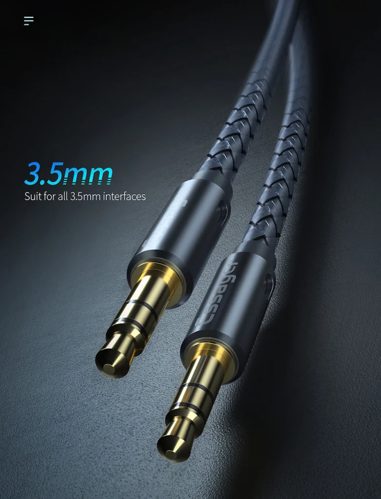 Premium Aux Kabel 3,5 mm Klinke auf Klinke